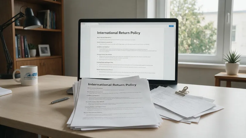 Illustration representing international return policies examples for holiday and peak-season shipments
