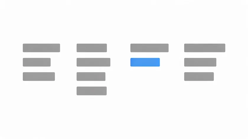 Illustration of a website footer with four columns of link bars and one highlighted link, showing where to place a privacy policy for small business.